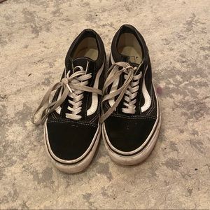 GOOD CONDITION old skool black vans